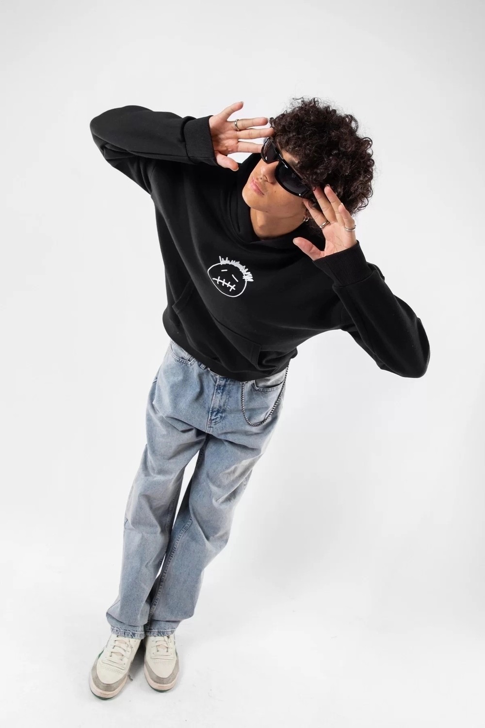 Tarzsokak Cactus Jack Sırt Baskılı Oversize Unisex Siyah görsel 3