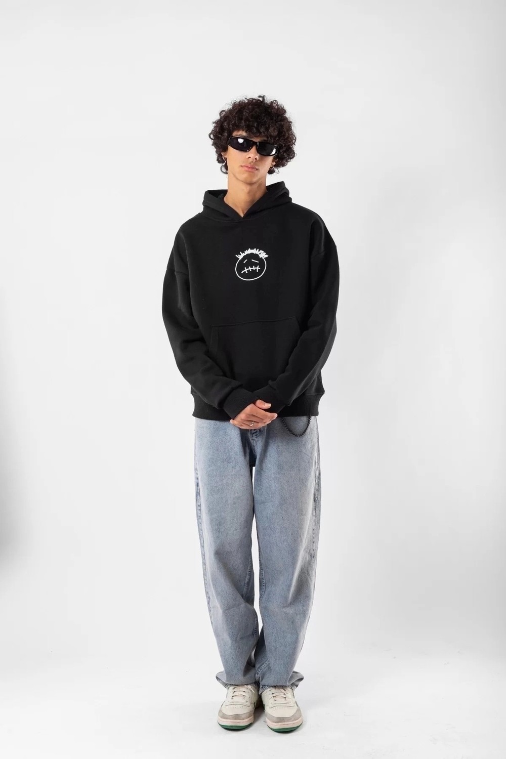 Tarzsokak Cactus Jack Sırt Baskılı Oversize Unisex Siyah görsel 5