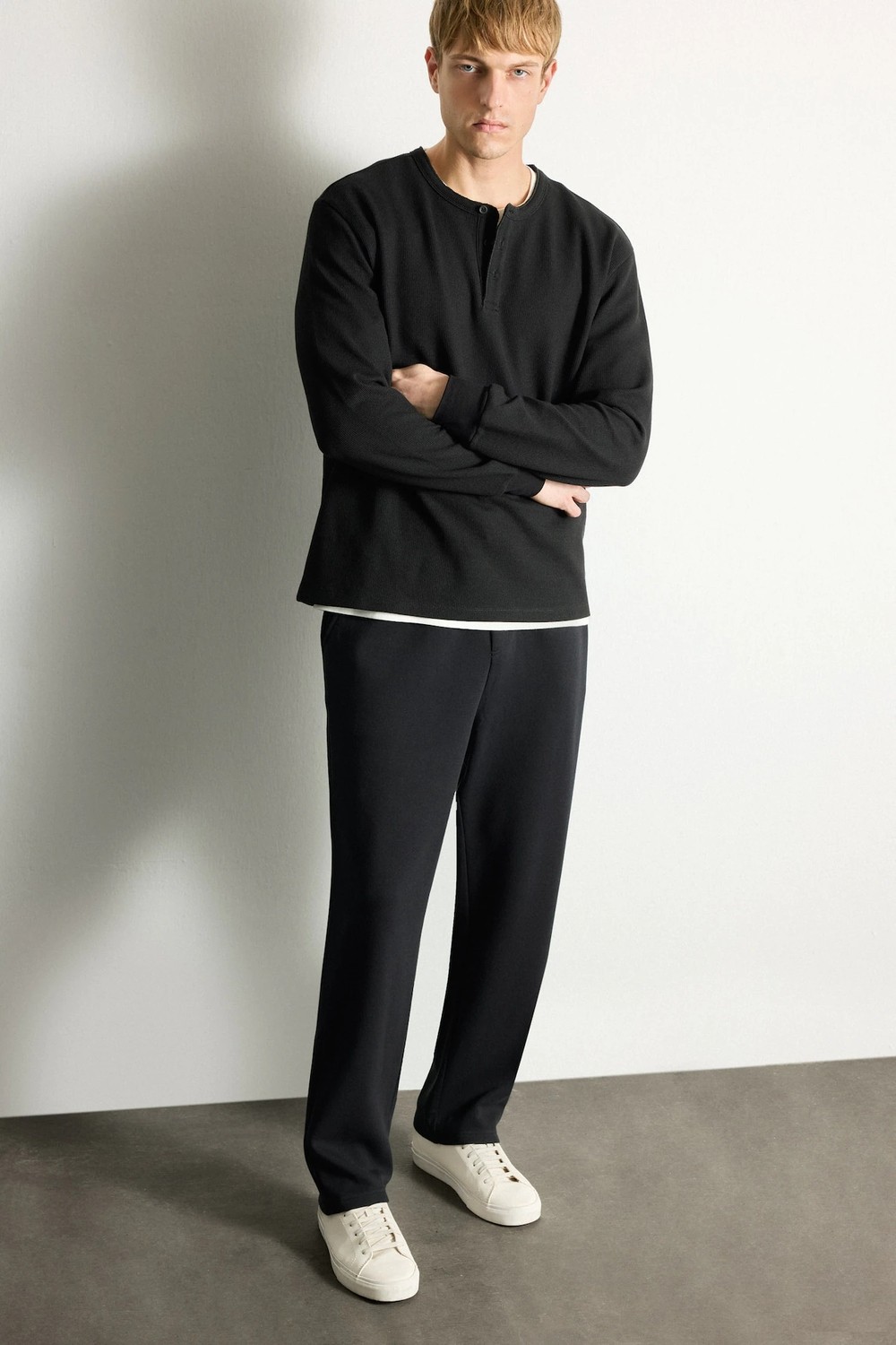 DeFacto Regular Fit Cepli Düz Paça Pantolon E7829AX26AU görsel 2