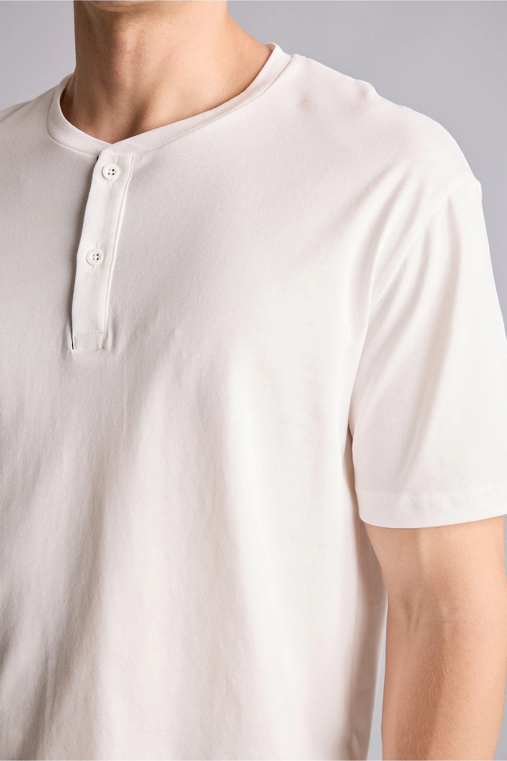 DeFacto %100 Pamuk New Regular Fit 2'li Şortlu Pijama Takımı H8680AX26SM görsel 4