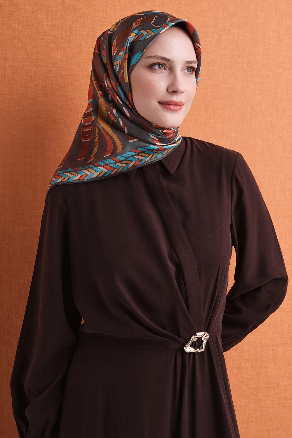 Armine Sura Ipek Eşarp 2026-2027 - Sonbahar KIŞ-ASM9607-07
