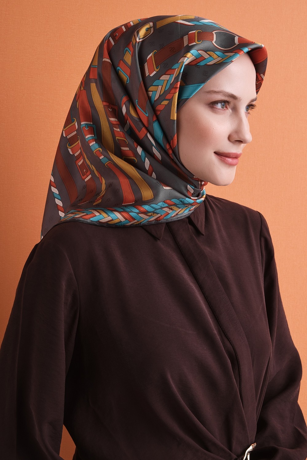 Armine Sura Ipek Eşarp 2026-2027 - Sonbahar KIŞ-ASM9607-07 görsel 2