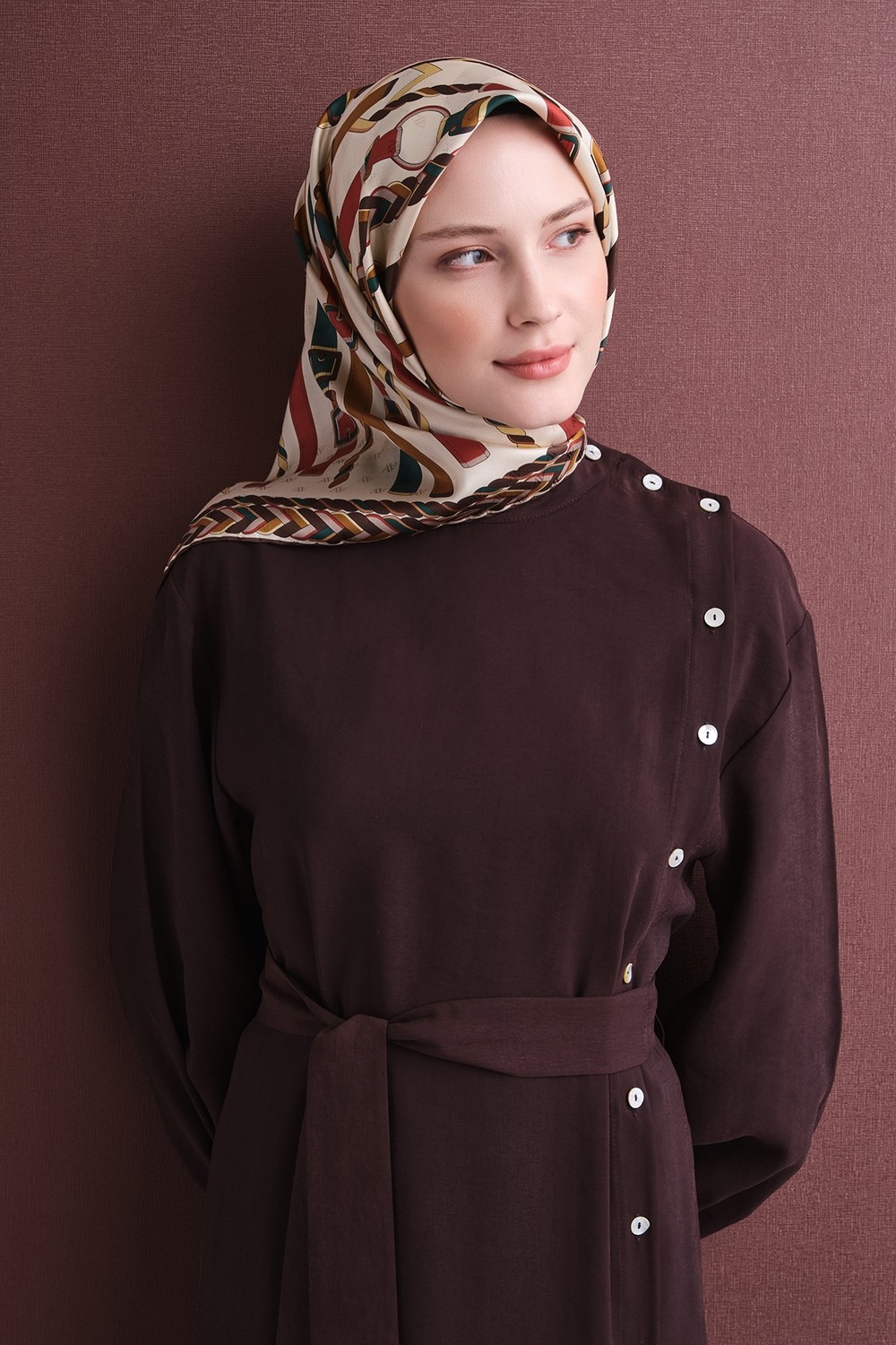 Armine Sura Ipek Eşarp 2026-2027 - Sonbahar KIŞ-ASM9607-07 görsel 4