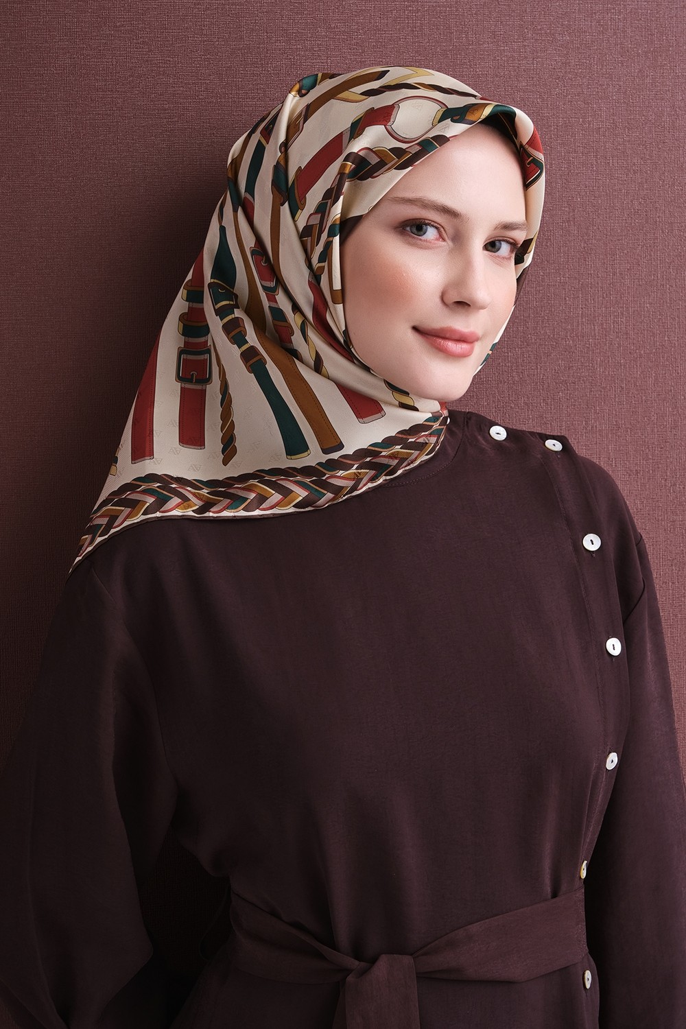 Armine Sura Ipek Eşarp 2026-2027 - Sonbahar KIŞ-ASM9607-07 görsel 5