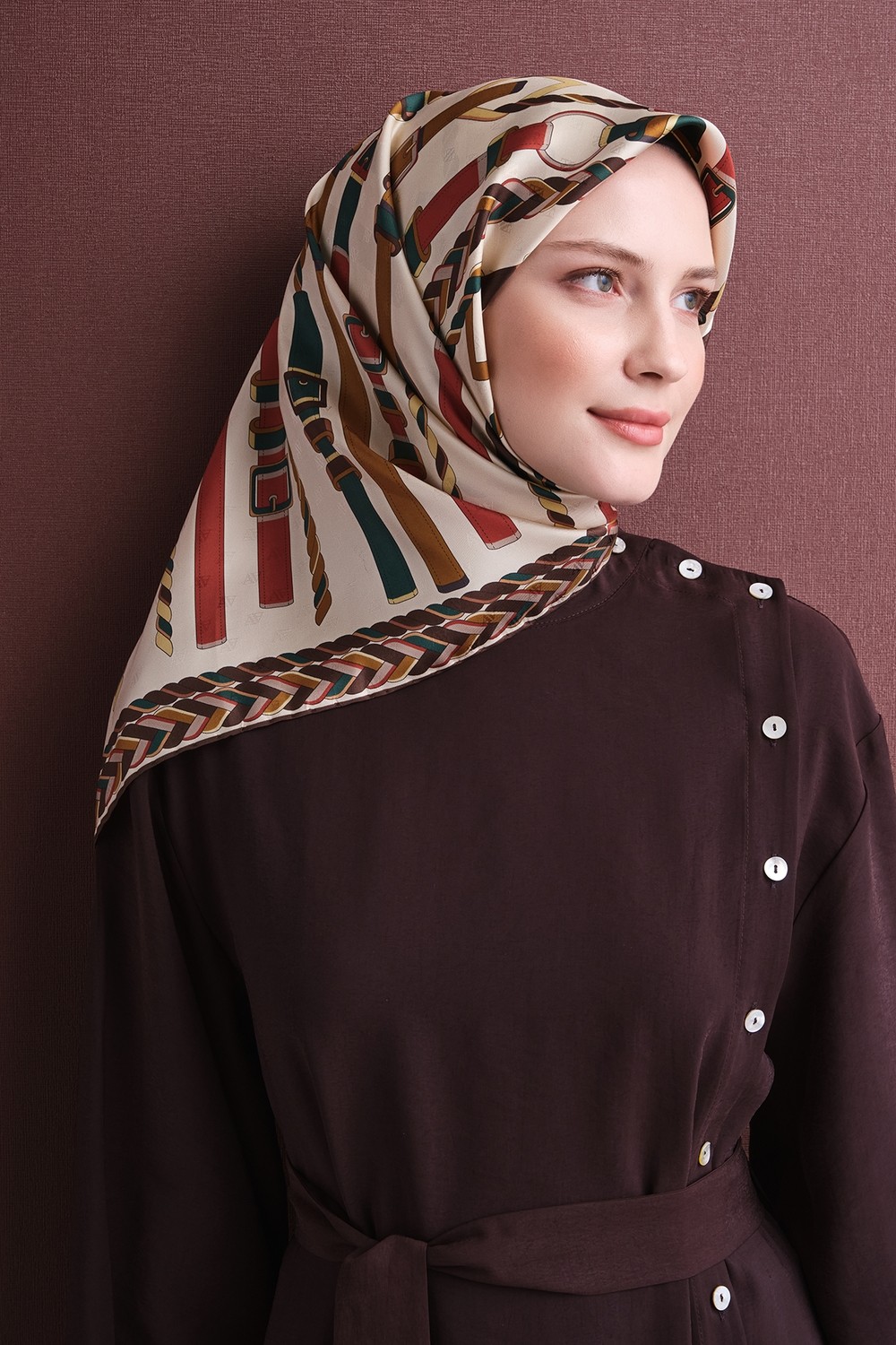 Armine Sura Ipek Eşarp 2026-2027 - Sonbahar KIŞ-ASM9607-07 görsel 6
