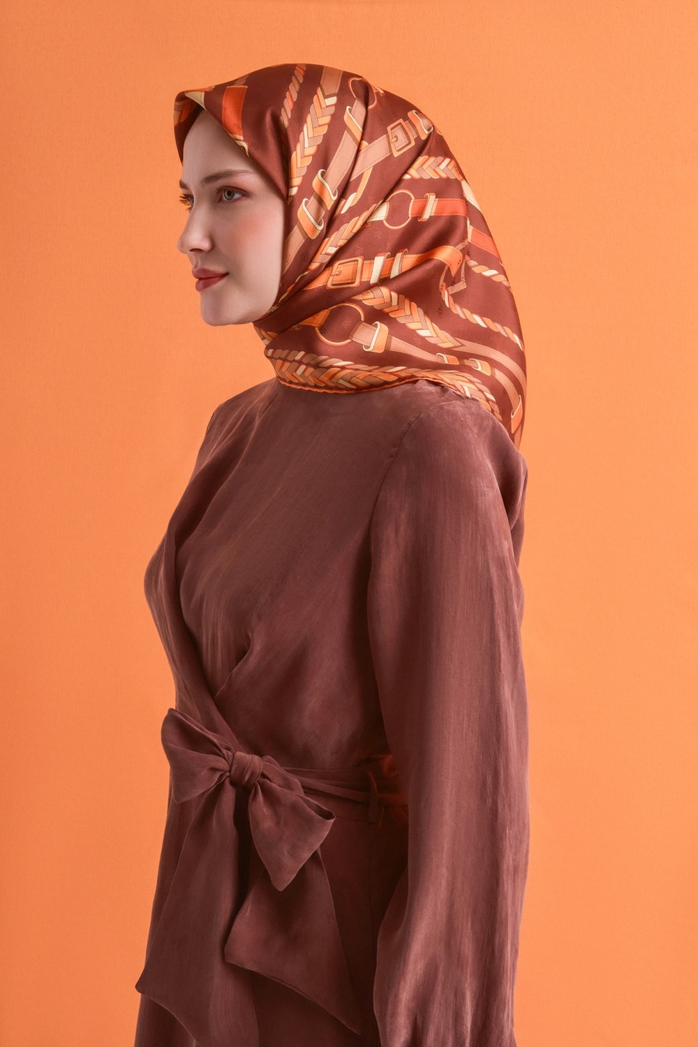 Armine Sura Ipek Eşarp 2026-2027 - Sonbahar KIŞ-ASM9607-07 görsel 8