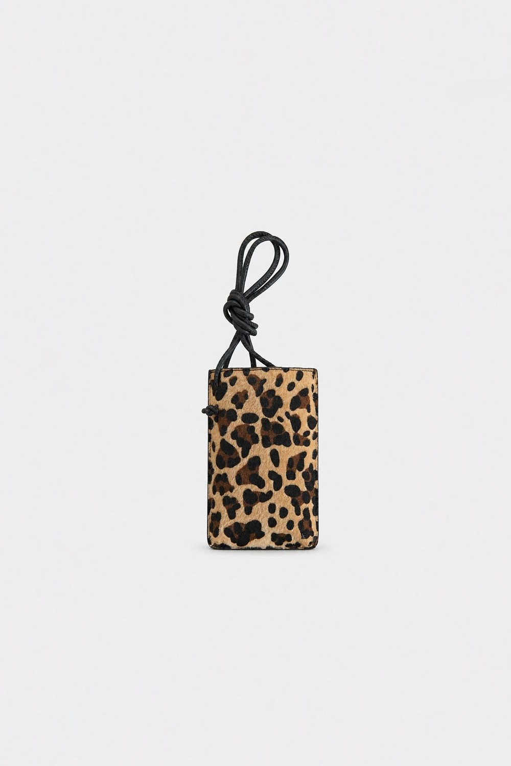 Suud Collection Kahverengi Mia Leopar Telefon Çantası görsel 4