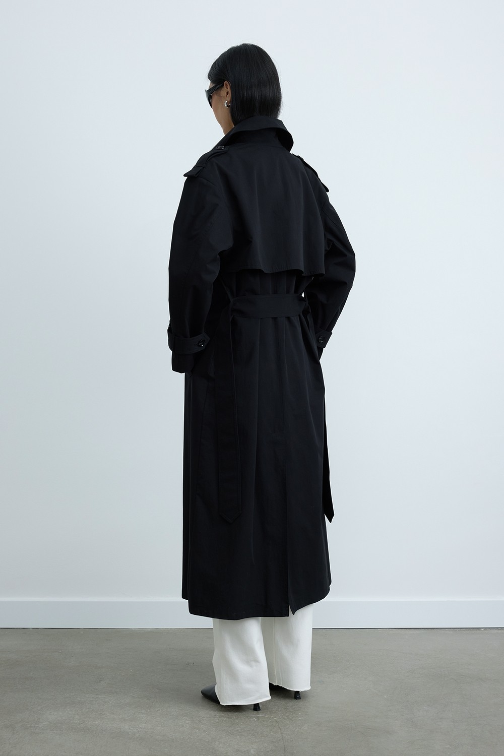 Suud Collection Acı Kahve Rowan Trençkot görsel 6