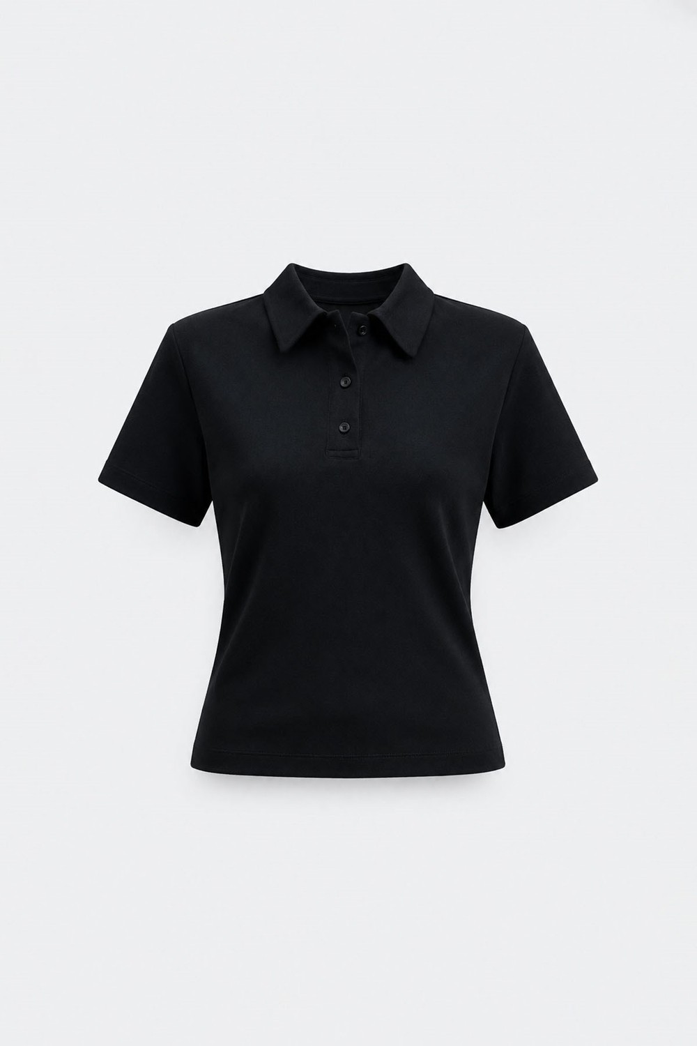 Suud Collection Kırmızı Jane Polo Yaka Tişört görsel 4