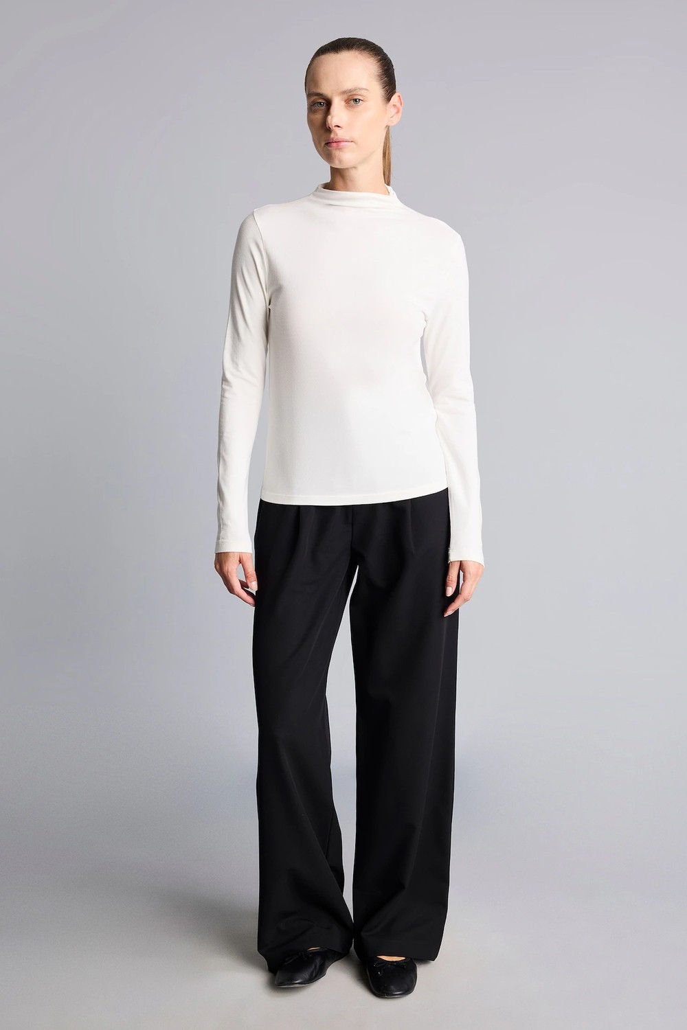 DeFacto Slim Fit Modal Tunik G9242AX26AU görsel 2