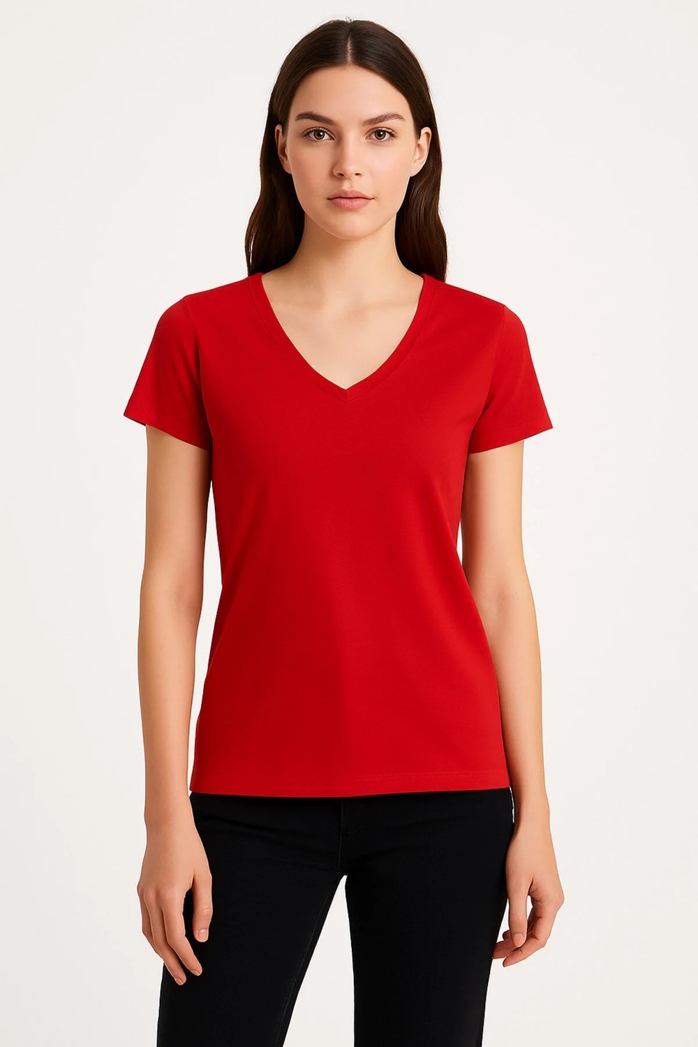 Prolet V Yaka Kadın T-Shirt