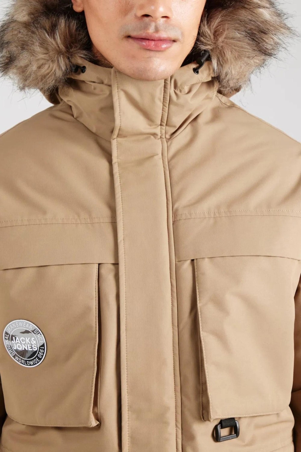Jack & Jones 12256892 Jjstar Parka Jacket Erkek Kaban görsel 3