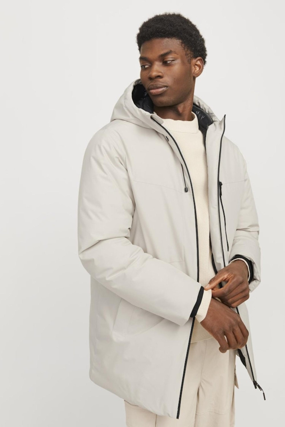 Jack & Jones 12256884 Jjpayne Parka Jacket Erkek Kaban