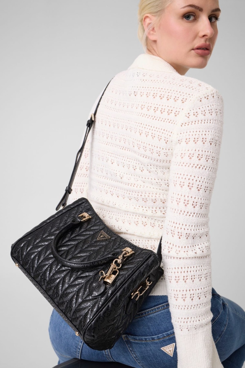 Guess Stacey Gırlfrıend Satchel görsel 4