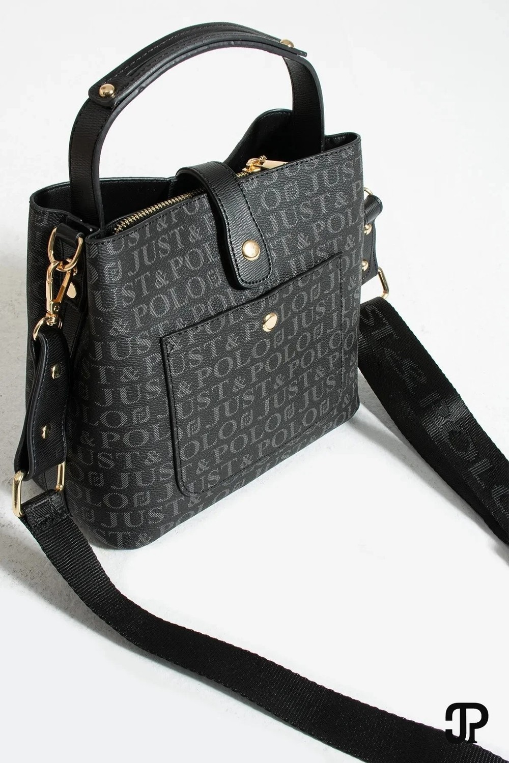 Just Polo Kadın Orta Boy Su Geçirmez Günlük Şık El ve Omuz Çantası Ebat 23 x 18 cm Shoulder Bag görsel 4