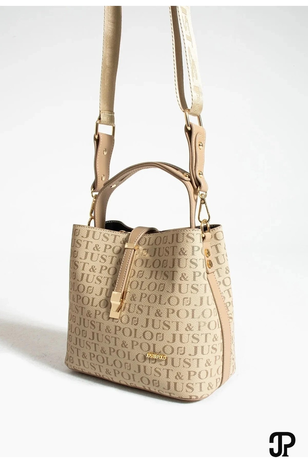 Just Polo Kadın Orta Boy Su Geçirmez Günlük Şık El ve Omuz Çantası Ebat 23 x 18 cm Shoulder Bag görsel 4