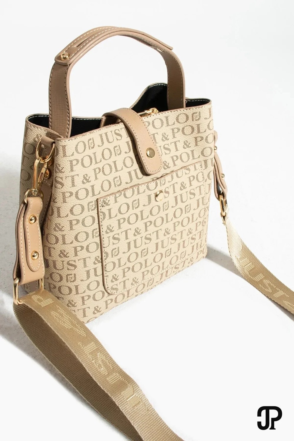 Just Polo Kadın Orta Boy Su Geçirmez Günlük Şık El ve Omuz Çantası Ebat 23 x 18 cm Shoulder Bag görsel 5