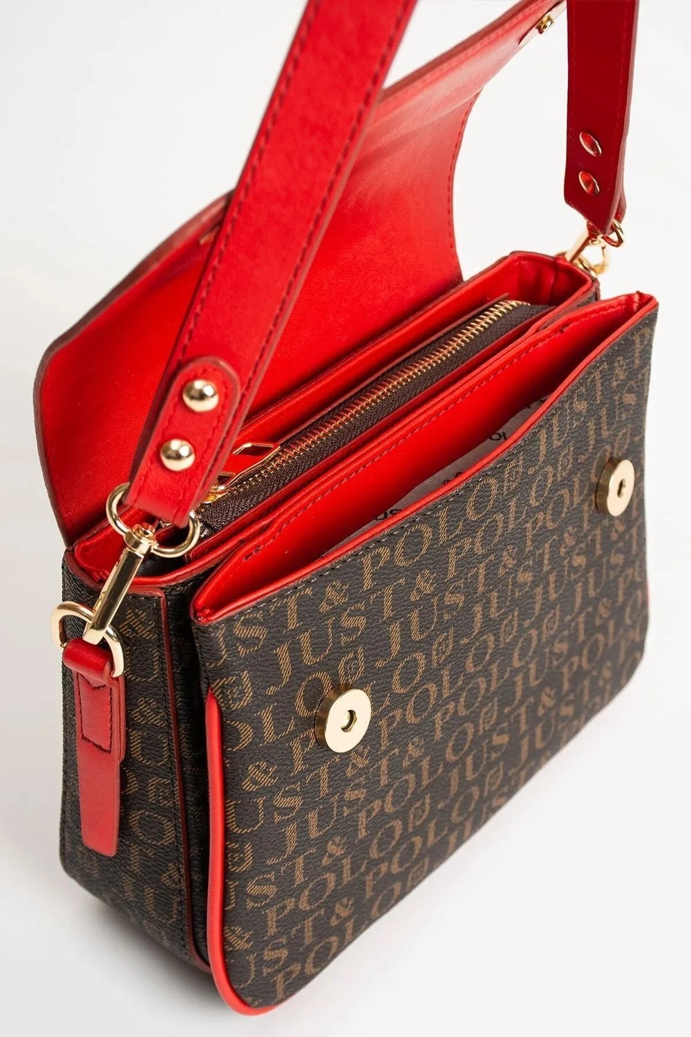 Just Polo Kadın El ve Omuz Çantası Yeni Sezon Ebat 16*23 cm görsel 3