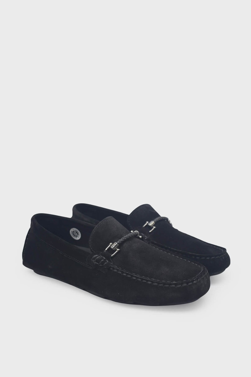 Kanuga Erkek Deri Loafer Ayakkabı Flotter Siyah K-FSC8724 görsel 2