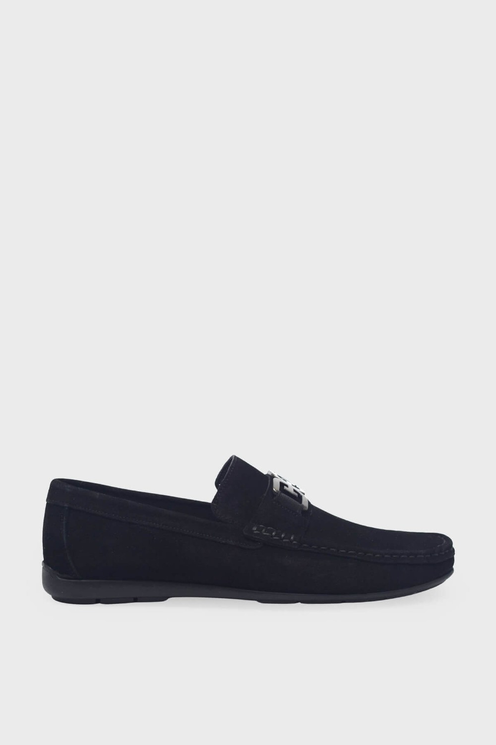 Kanuga Erkek Deri Loafer Lacivert Nubuk K-FSC3302 görsel 6