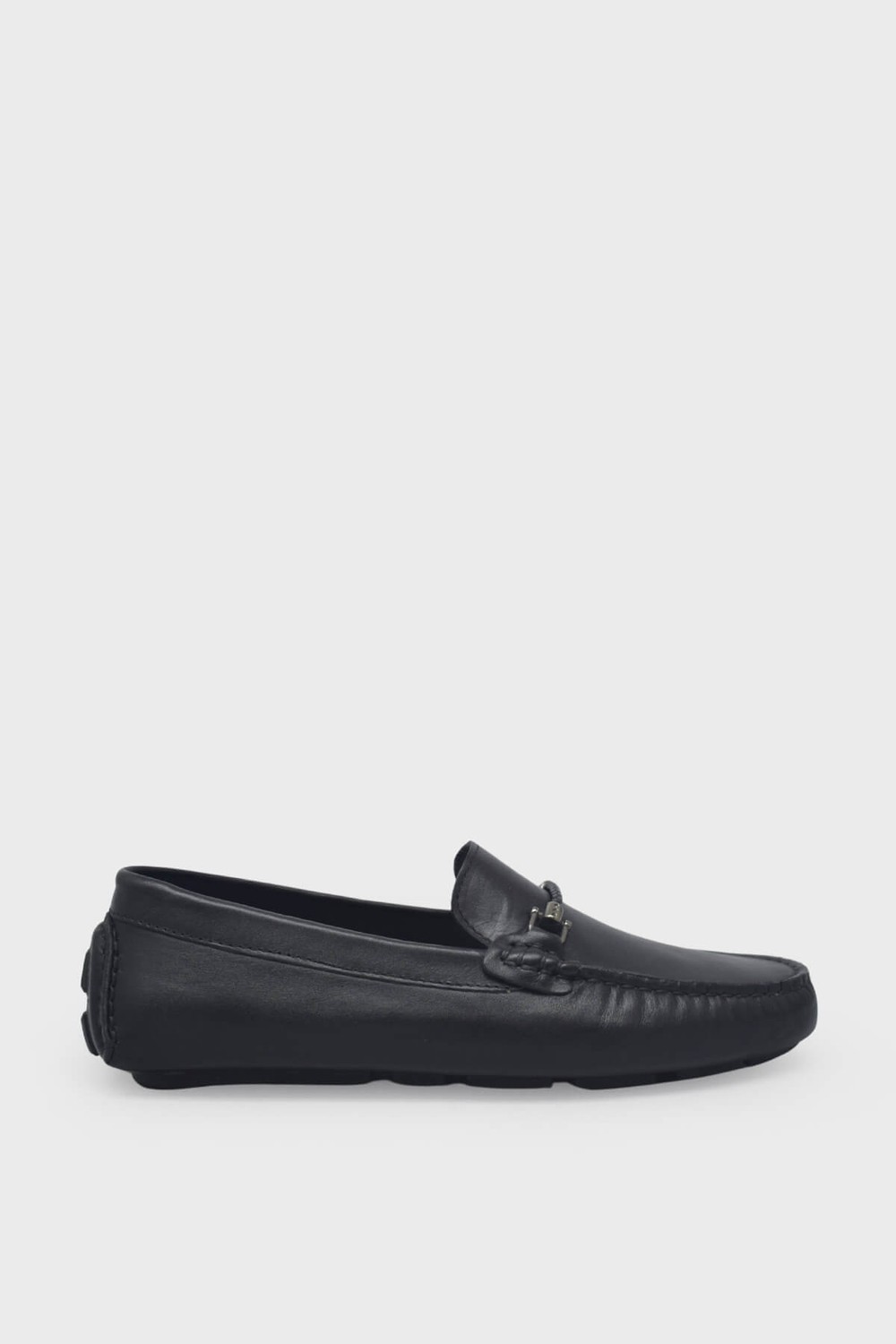 Kanuga Erkek Deri Loafer Ayakkabı Flotter Siyah K-FSC8724 görsel 6