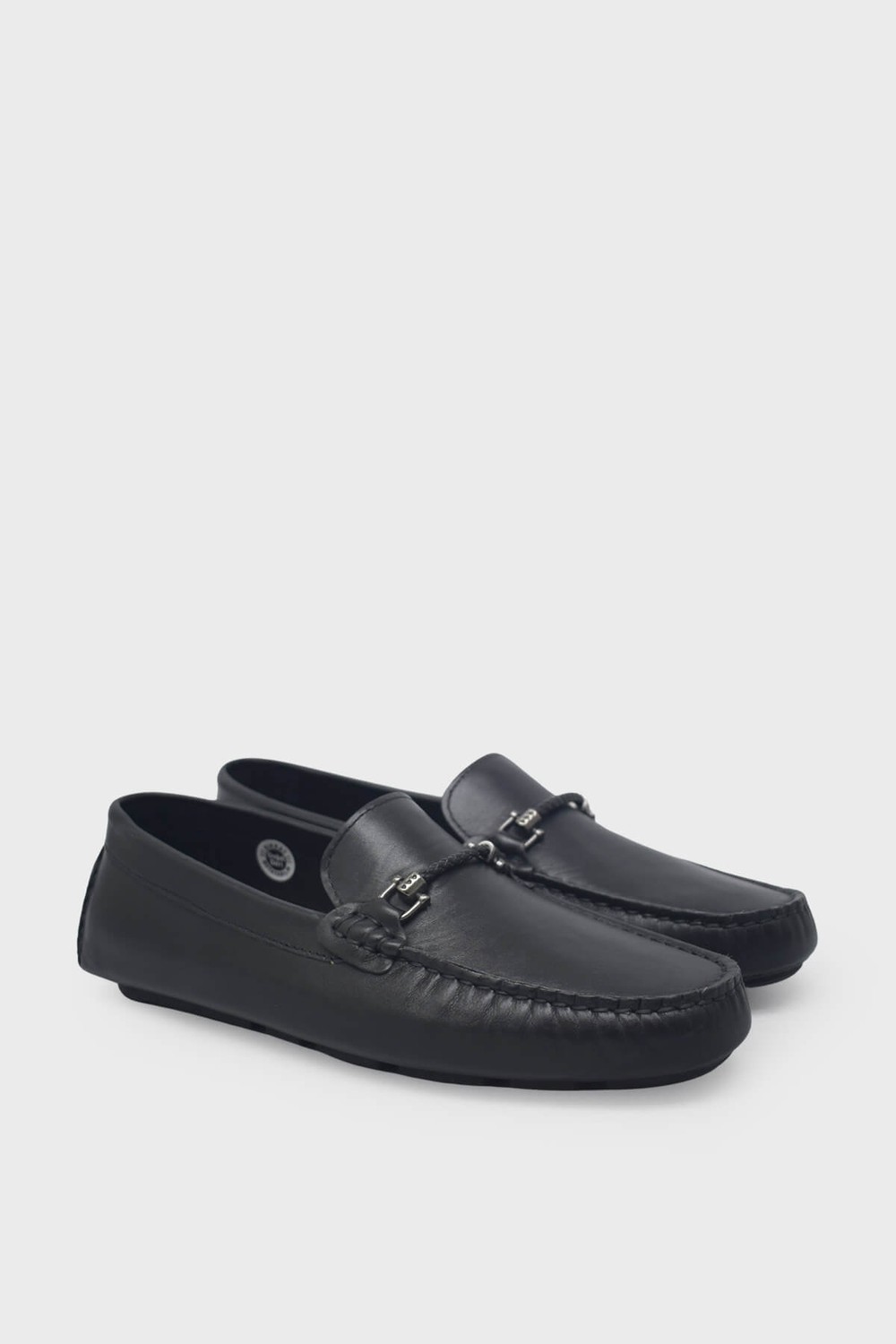 Kanuga Erkek Deri Loafer Ayakkabı Flotter Siyah K-FSC8724 görsel 7