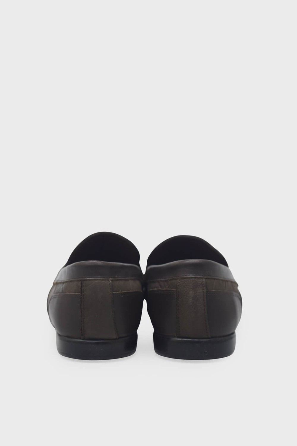 Kanuga Erkek Loafer Deri Ayakkabı Siyah Nubuk K-FSC3286 görsel 3