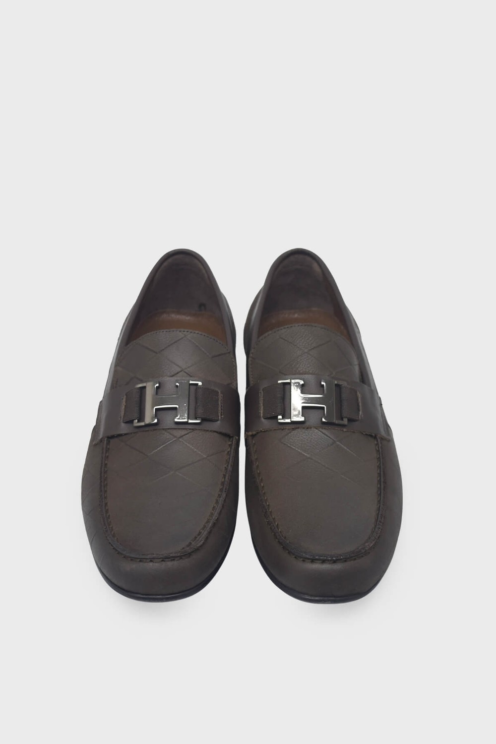 Kanuga Erkek Loafer Deri Ayakkabı Siyah Nubuk K-FSC3286 görsel 5