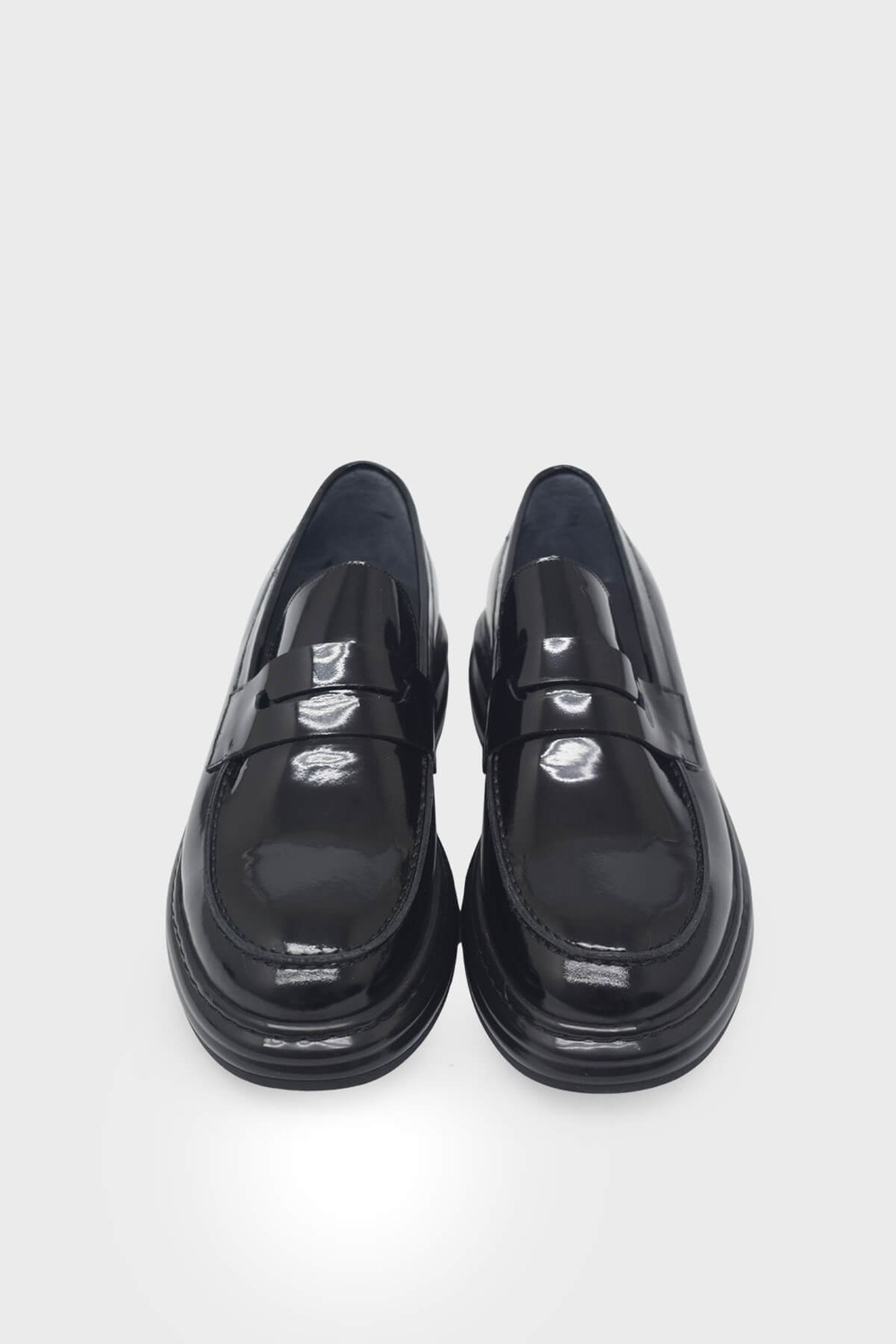 Kanuga Erkek Deri Loafer Siyah Rugan K-FSC3293 görsel 5