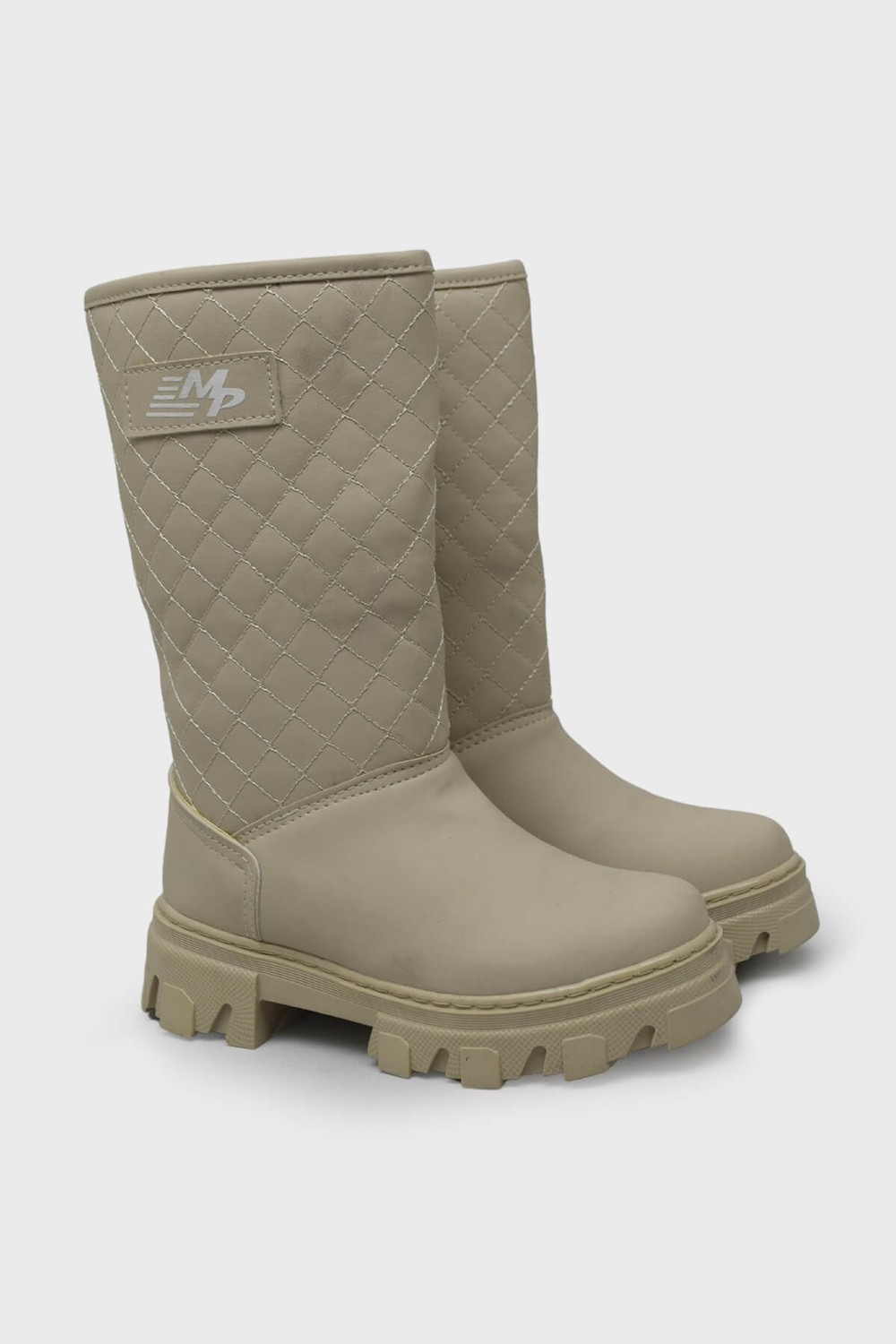 Mp Kız Çocuk Günlük Çizme Bej MP-3336 görsel 7