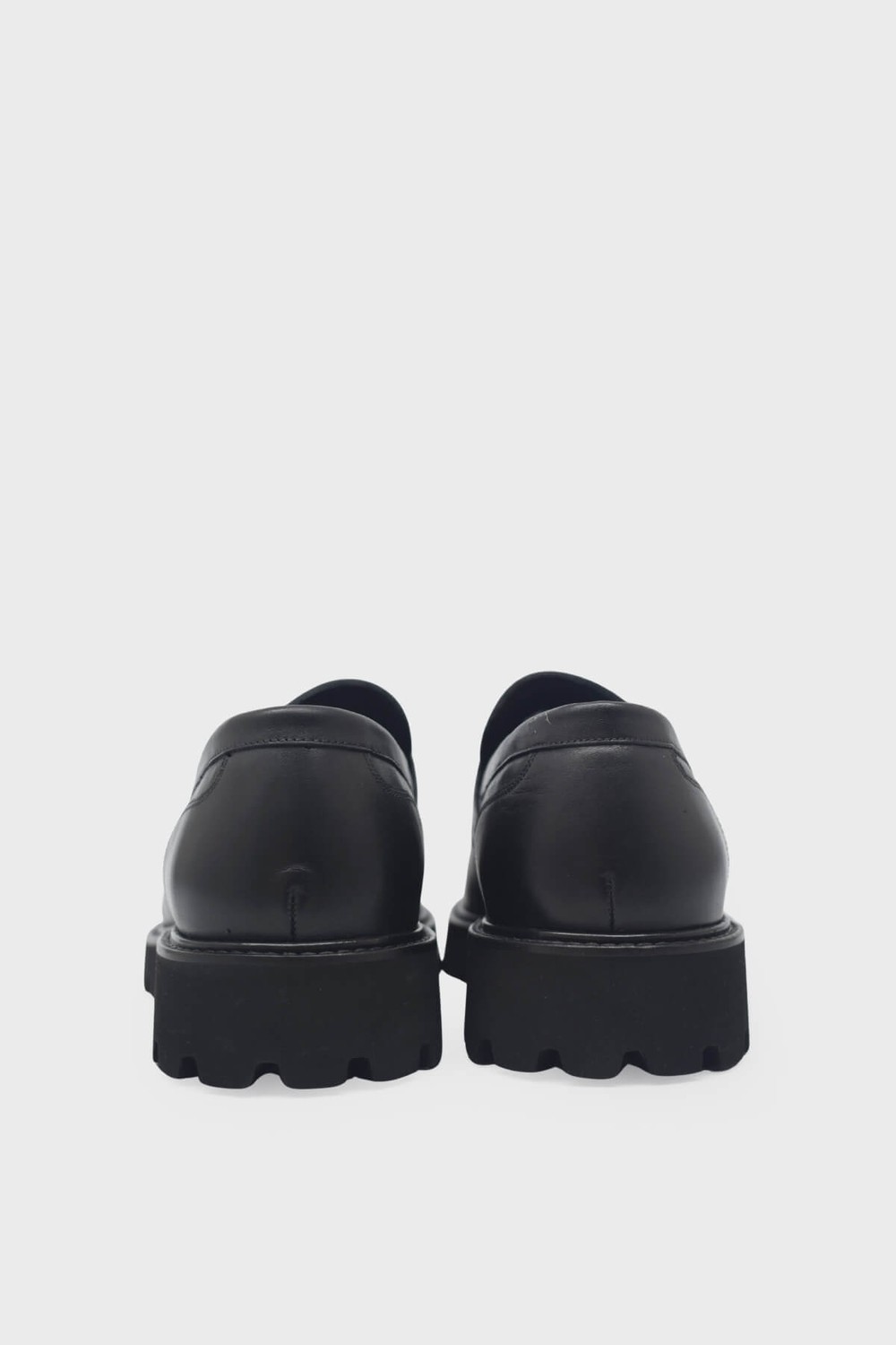 Tamer Tanca Erkek Kemer Detaylı Deri Loafer Siyah TT18328855 görsel 3