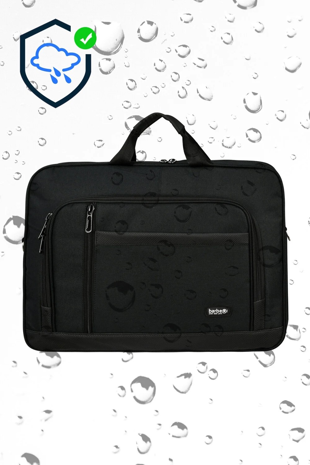 Galb Leather Cok Fonksiyonlu ve Tam Korumali 17 Inc Laptop Evrak Cantasi görsel 7