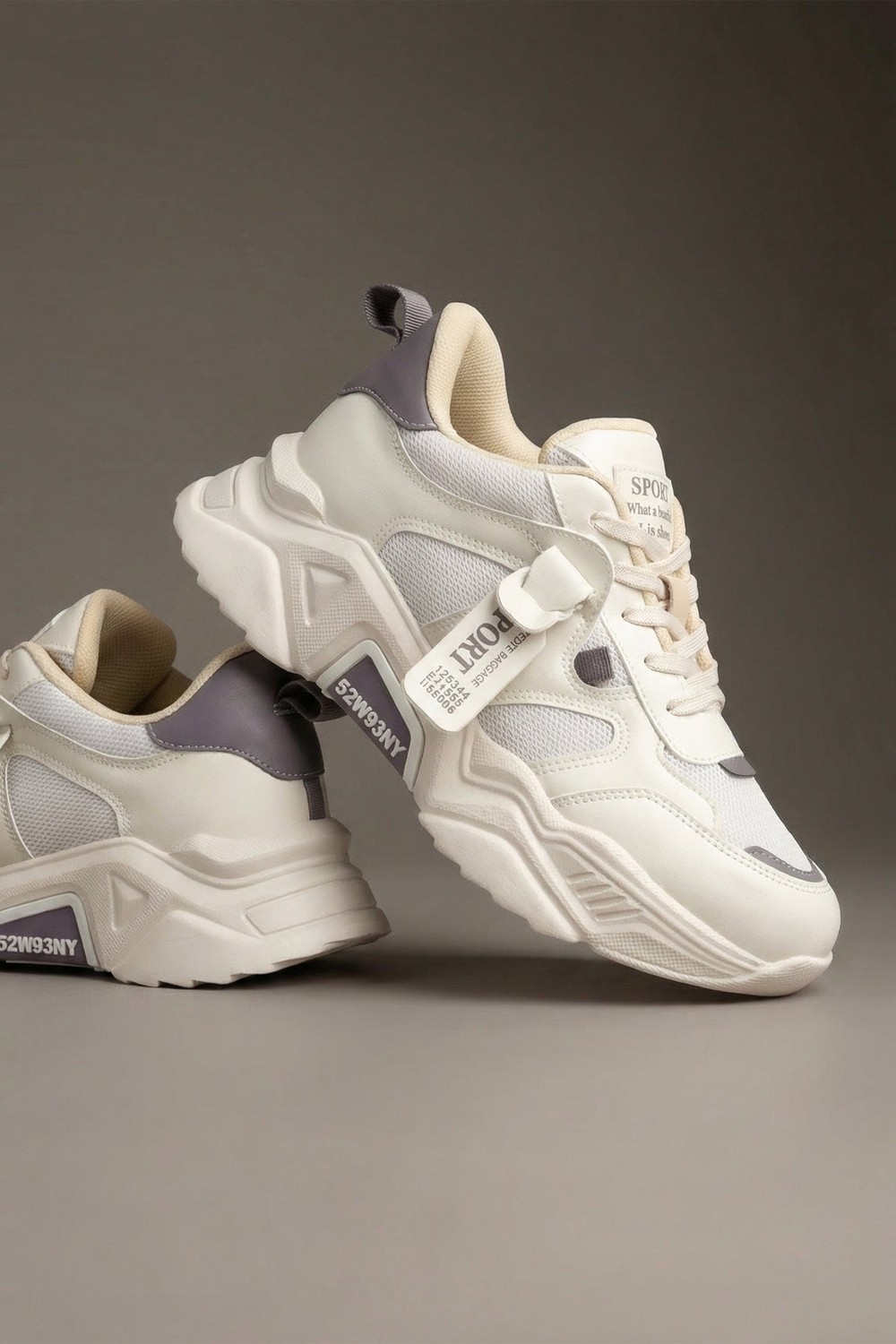 Dark Seer DS.PMD239K2051 Beyaz Siyah Kadın Sneaker Günlük Spor Ayakkabı görsel 6