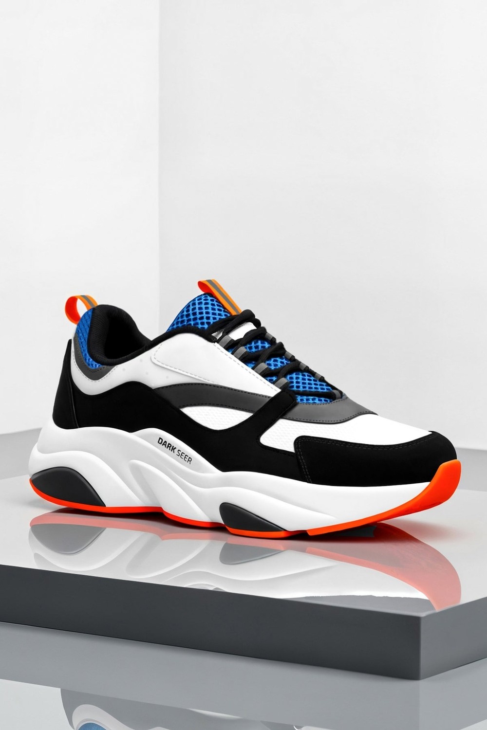 Dark Seer Unisex Beyaz Mavi Sneaker Spor Ayakkabı 2026 - DS.MJ1838