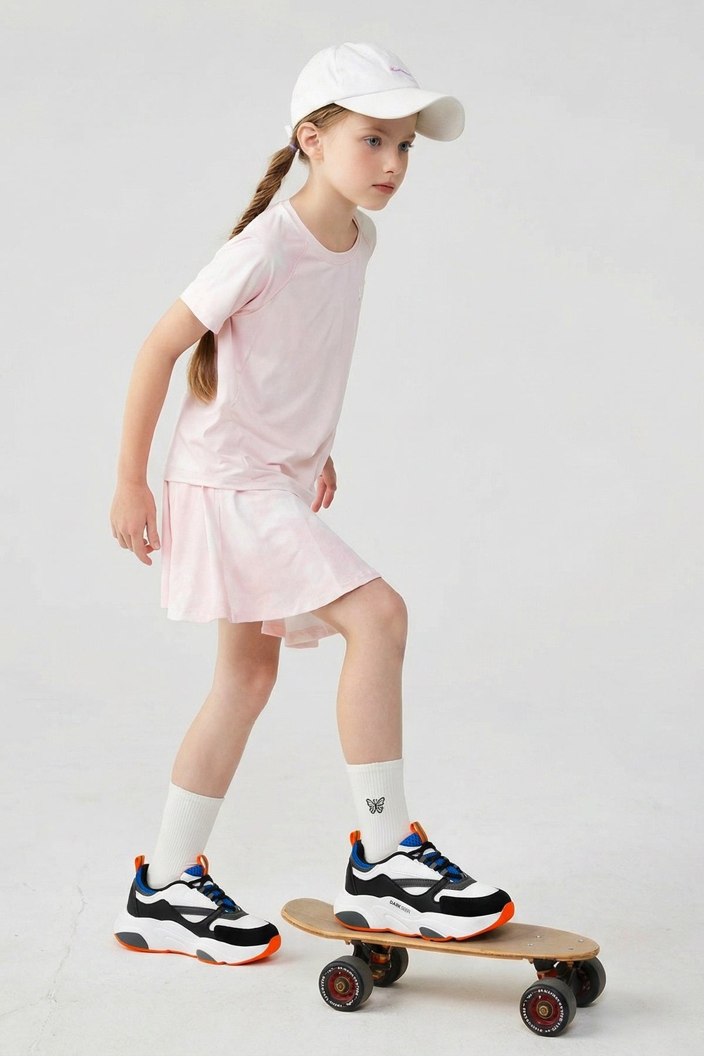 Dark Seer Çocuk Siyah Sneaker Spor Ayakkabı 2026 - Kids DS 1838 görsel 6