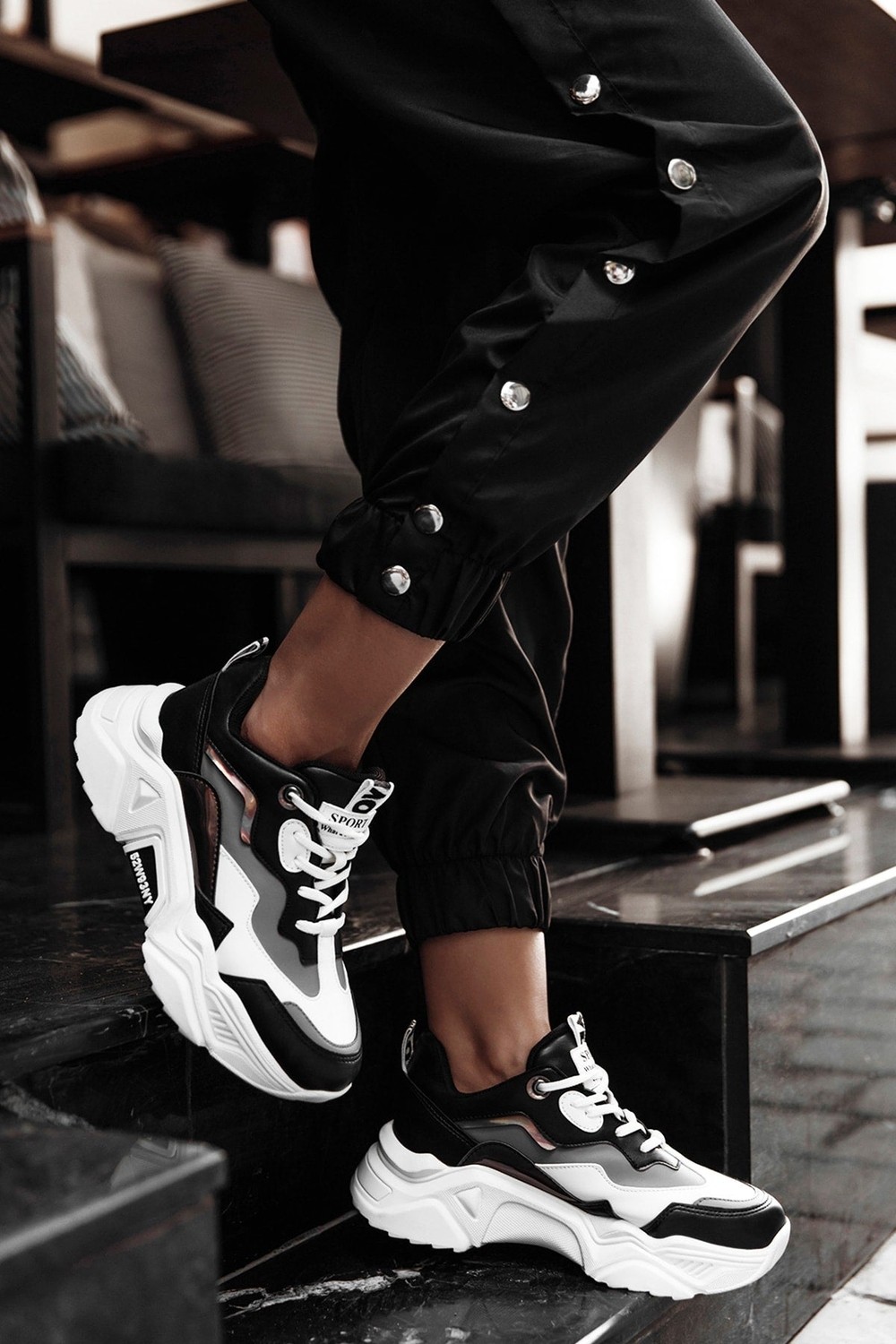 Dark Seer Kadın Beyaz Pudra Sneaker Spor Ayakkabı 2026 - DS.PMD239K2110