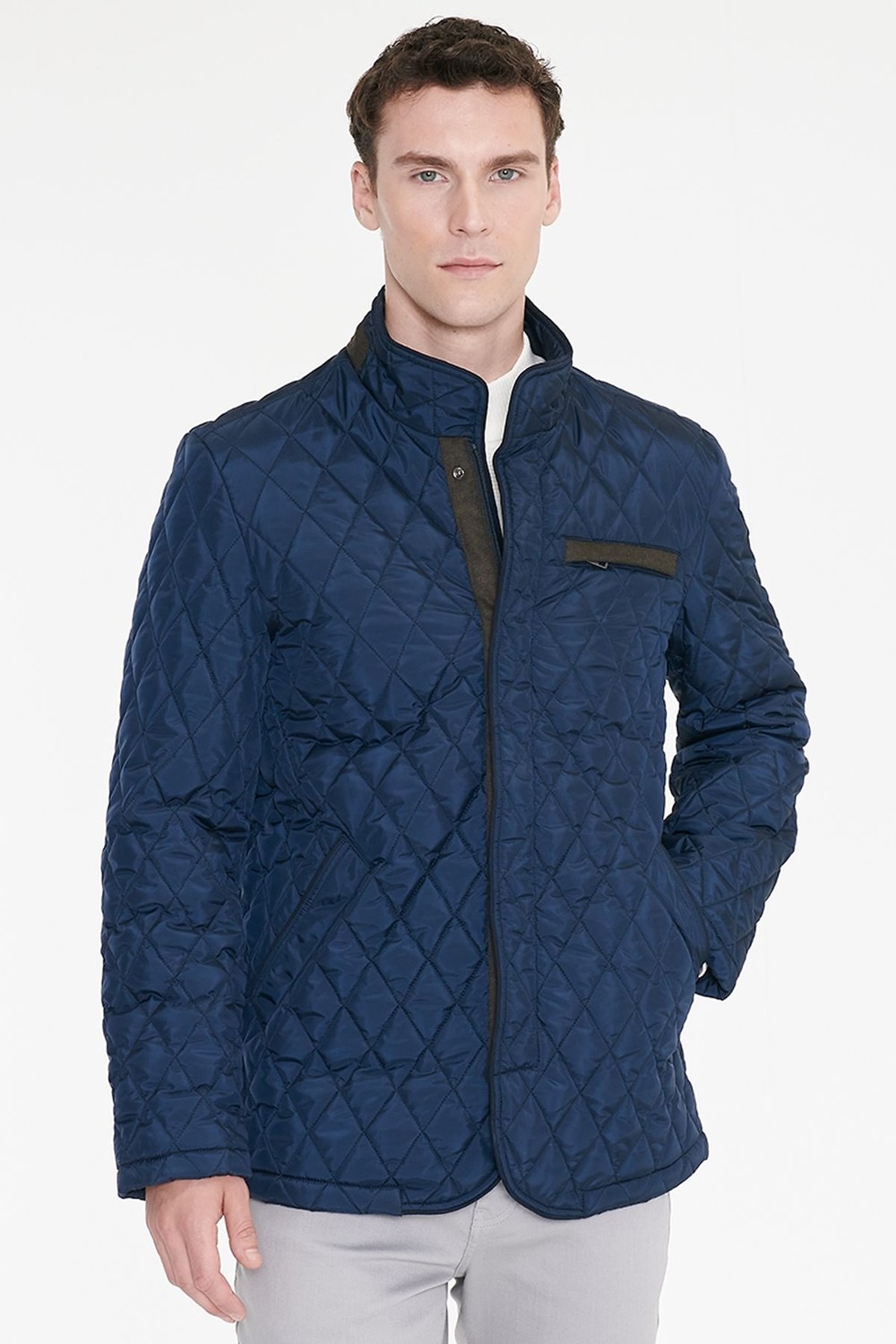 Altınyıldız Classics Standart Fit Normal Kesim Dik Yaka Yan Cepli Overcoat görsel 6