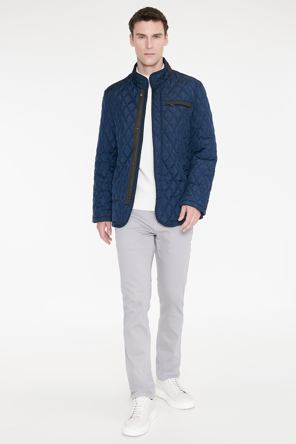 Altınyıldız Classics Standart Fit Normal Kesim Dik Yaka Yan Cepli Overcoat görsel 7