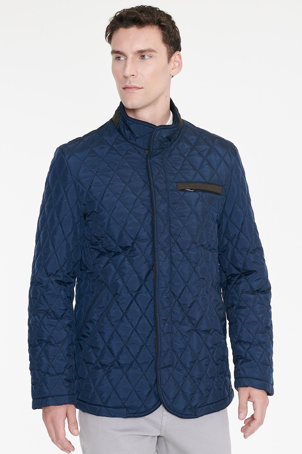 Altınyıldız Classics Standart Fit Normal Kesim Dik Yaka Yan Cepli Overcoat görsel 8
