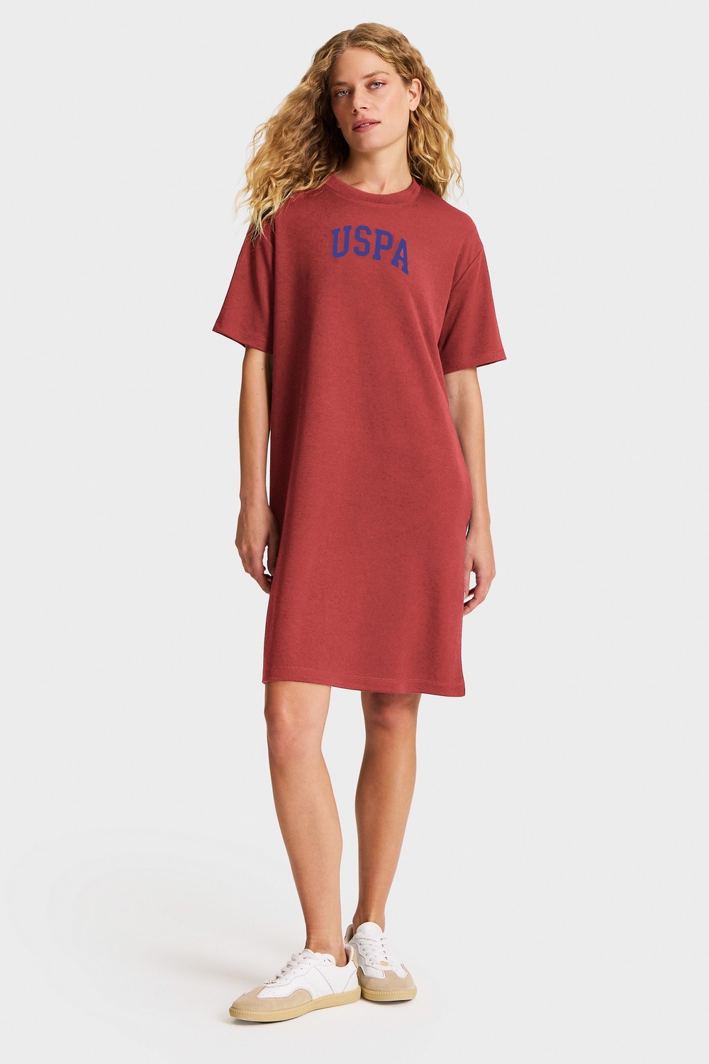 U.S. Polo Assn. Kadın Lacivert Elbise (Örme) 50325286-VR033 görsel 7