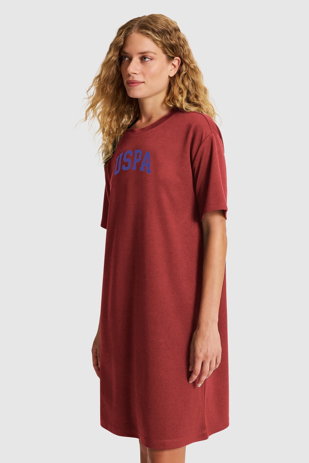 U.S. Polo Assn. Kadın Lacivert Elbise (Örme) 50325286-VR033 görsel 8
