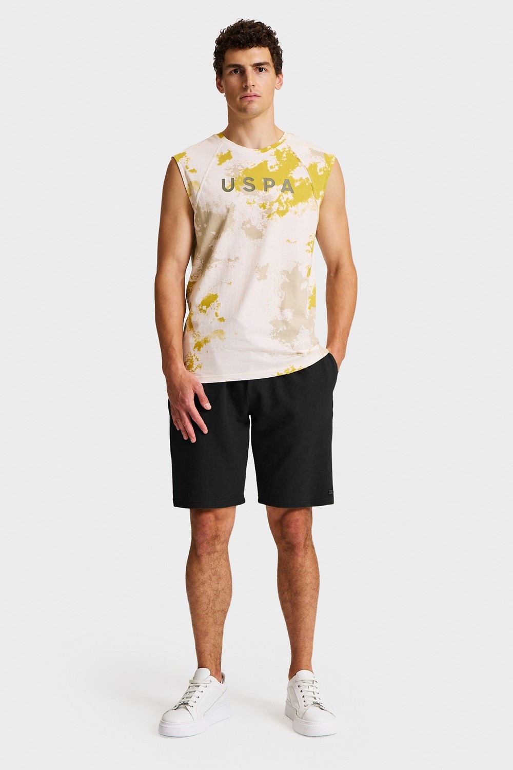 U.S. Polo Assn. Erkek Siyah Şort (Örme) 50327179-VR046