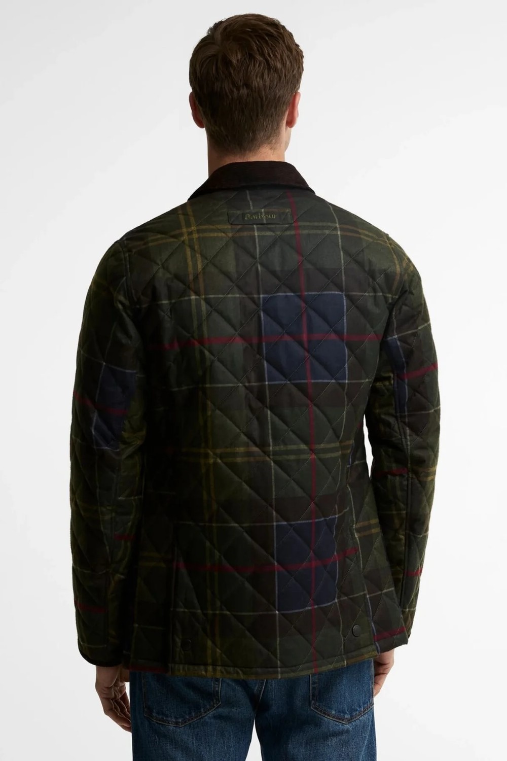 Barbour Icons Tartan Heritage Liddesdale Kapitone Ceket TN14 Classic Tartan görsel 4