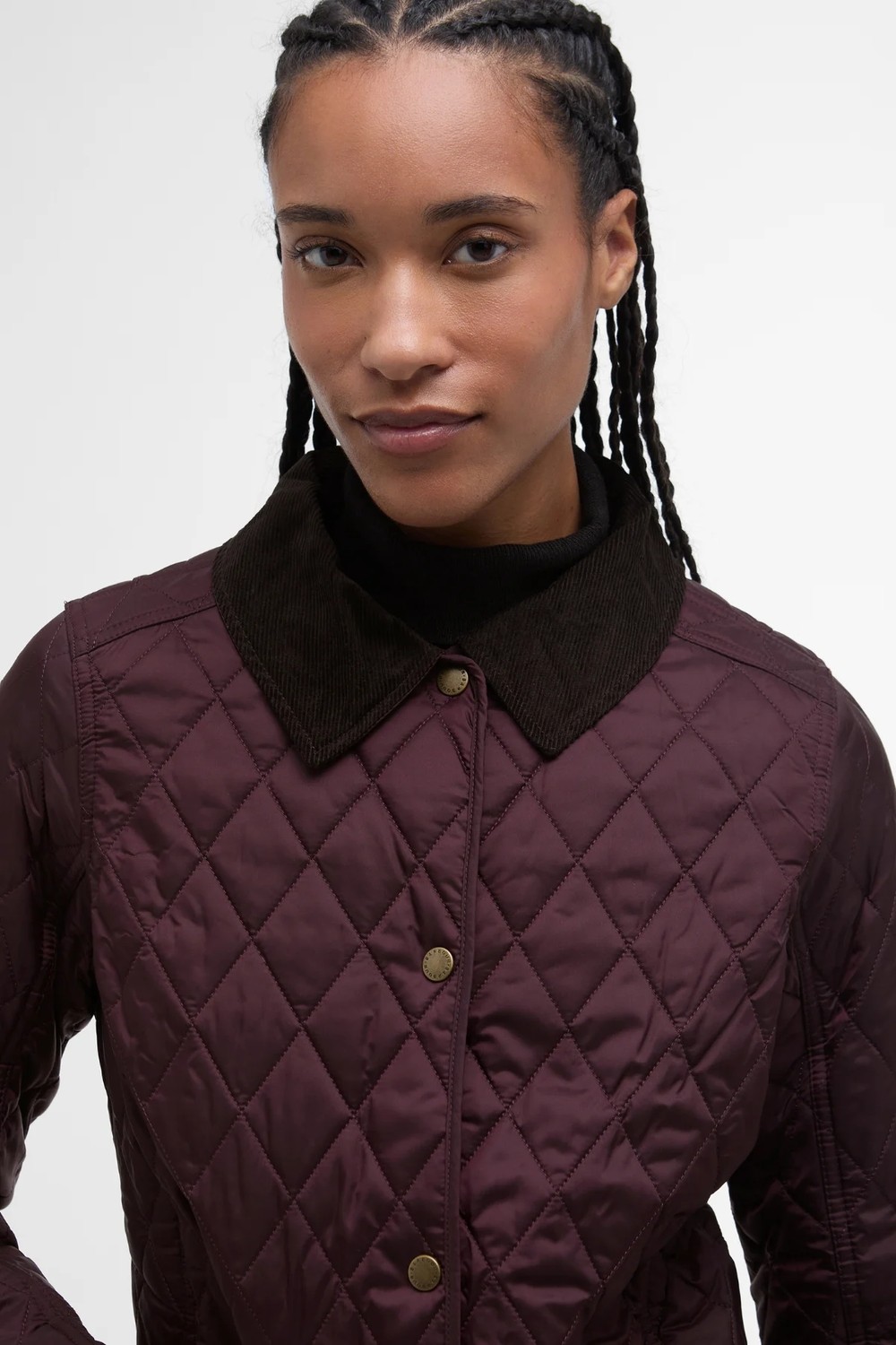 Barbour Annandale Kapitone Ceket RE96 Quil Black görsel 5