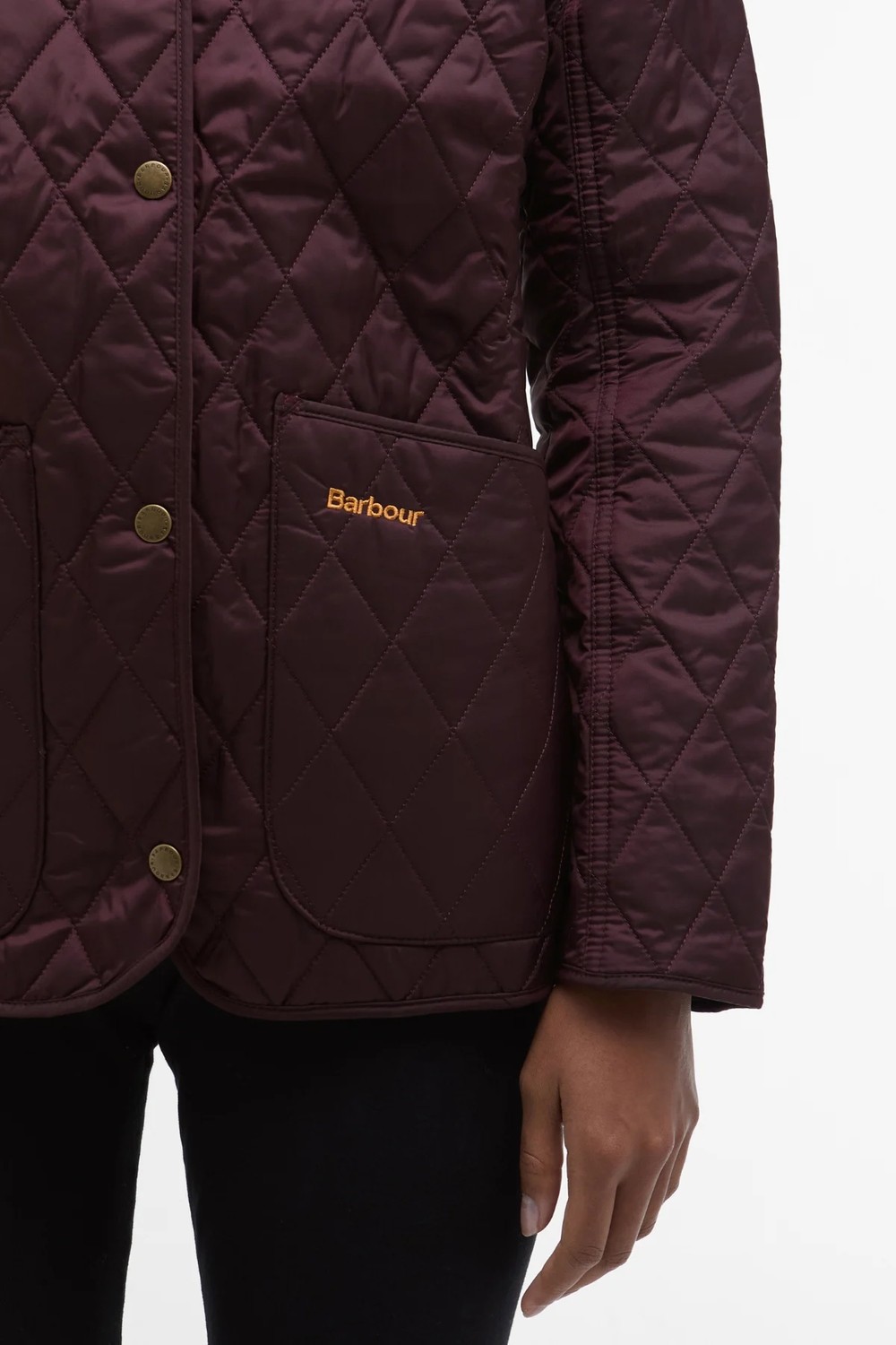 Barbour Annandale Kapitone Ceket RE96 Quil Black görsel 6