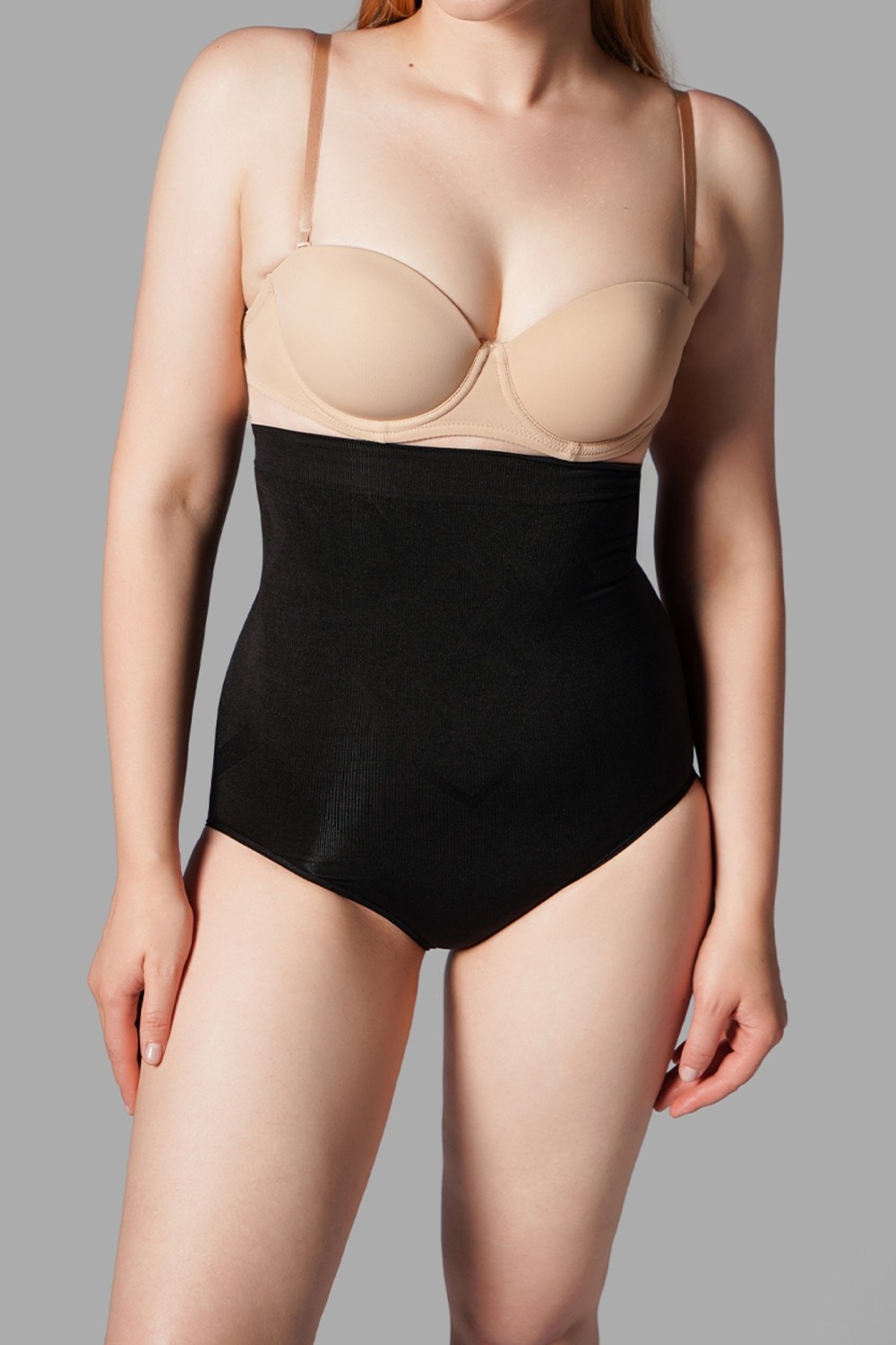 Fit Women Rahim Toparlayıcı Yüksek Bel Şekillendirici Göbek ve Bel Külot Ten Korse 1050 görsel 3