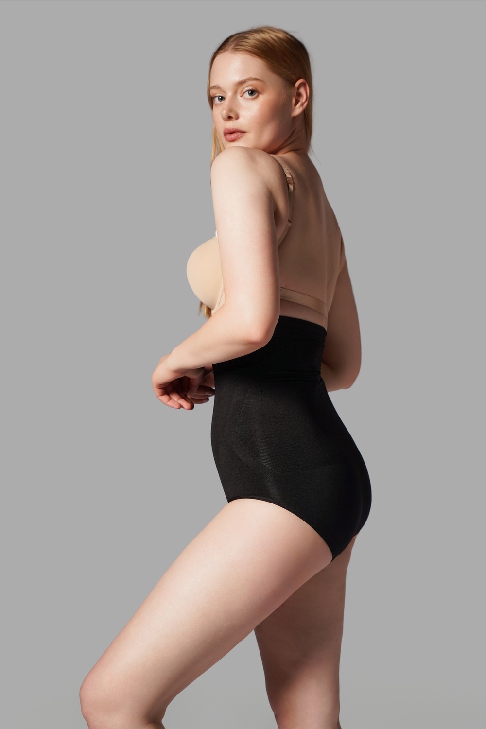 Fit Women Rahim Toparlayıcı Yüksek Bel Şekillendirici Göbek ve Bel Külot Ten Korse 1050 görsel 5