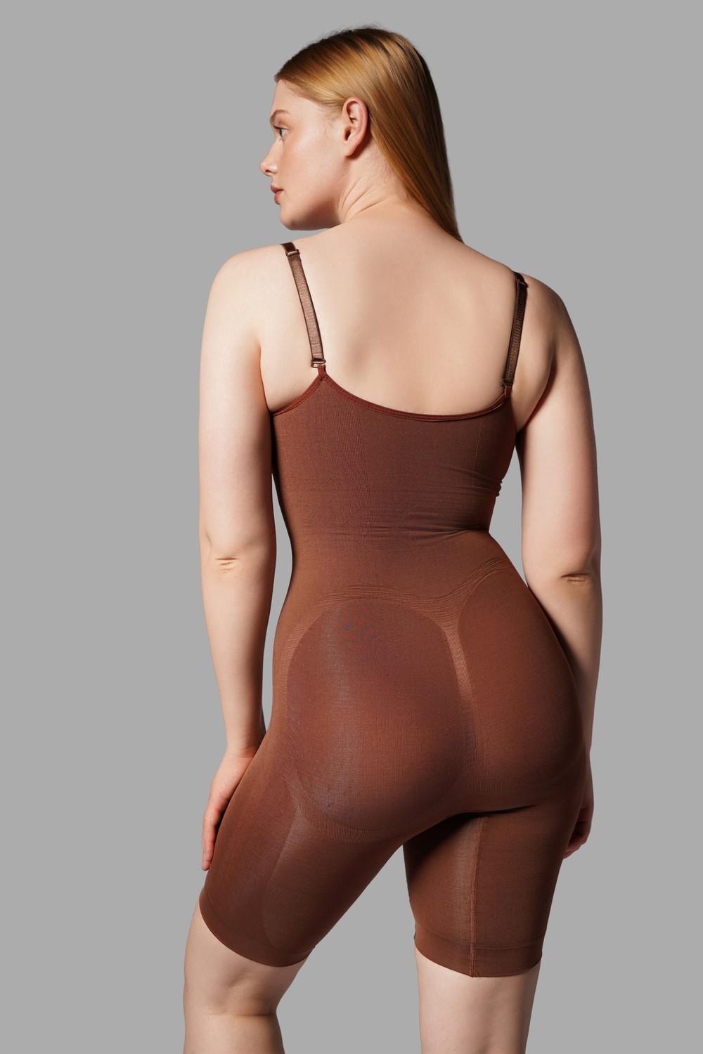 Fit Women 2 Beden Toparlayan Bel ve Basen Incelten Tam Boy Tüm Vüçüt Korsesi Seamless 9050 görsel 3