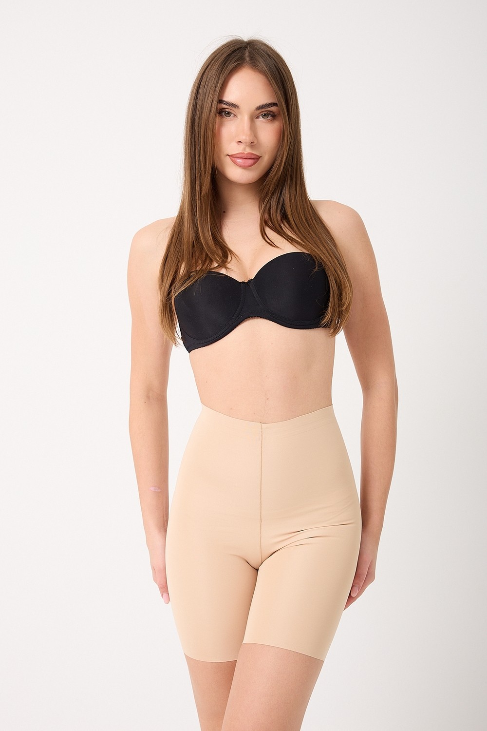 Fit Women Etkili Toparlayıcı Lazer Kesim Iz Yapmayan Hayalet Paçalı Dikişsiz Korse