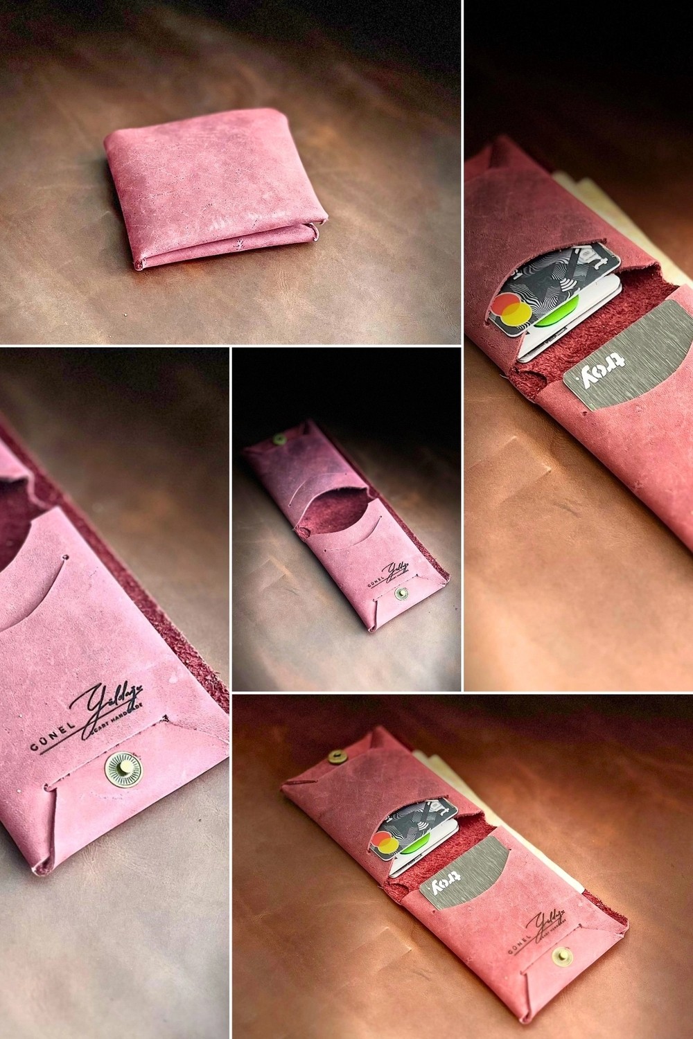 Ggart Handmade Agusta Hakiki Deri Cüzdan V8